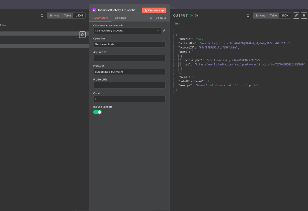 Get posts workflow